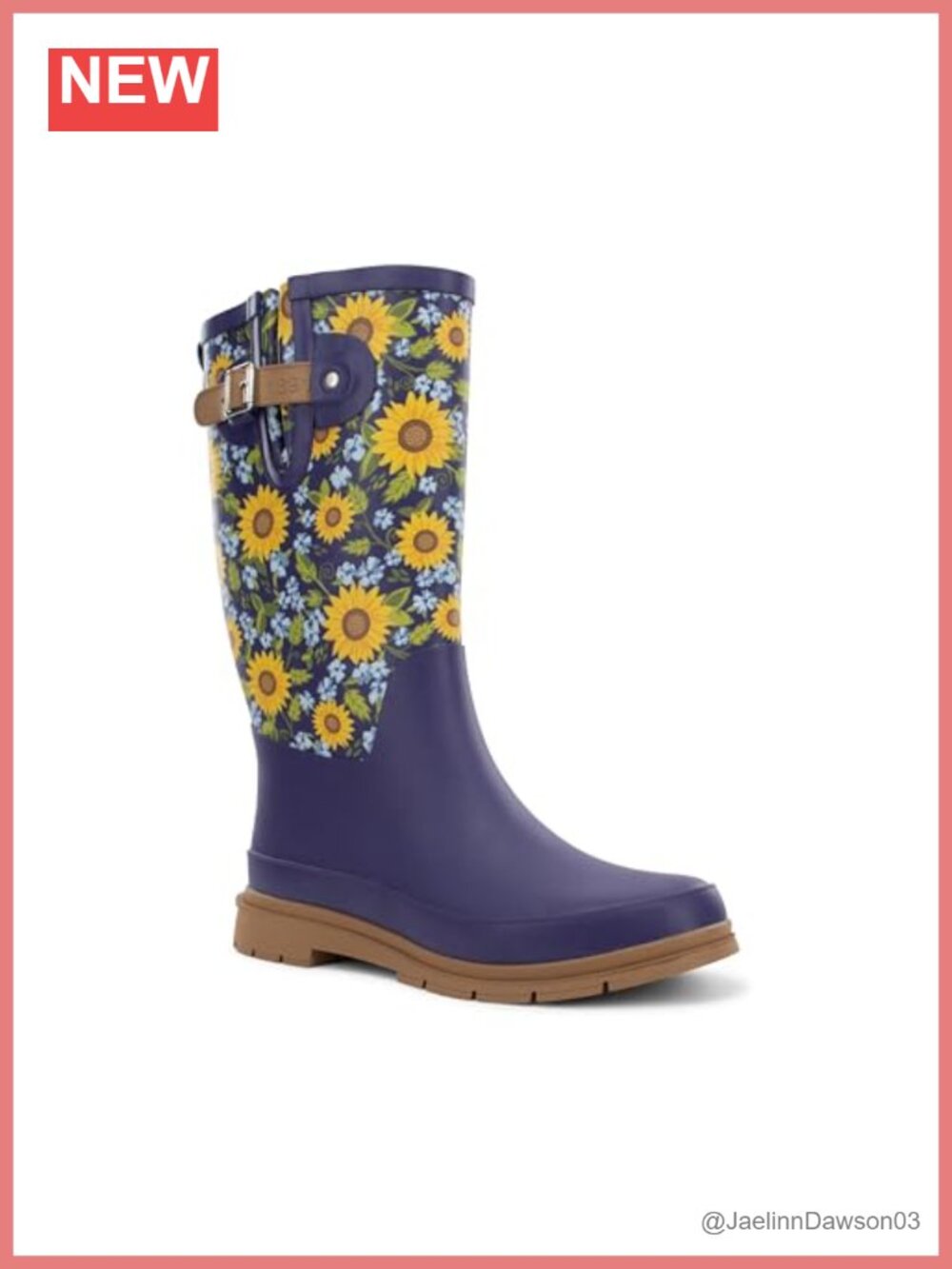 Waterproof Tall Rain Boots Rubber Knee High Garden Outdoor Shoes
